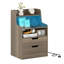 45cm W Manufactured Wood Bedside Table