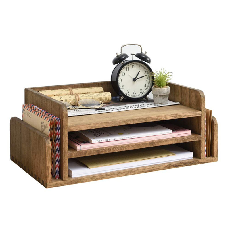 Wood File Organizer