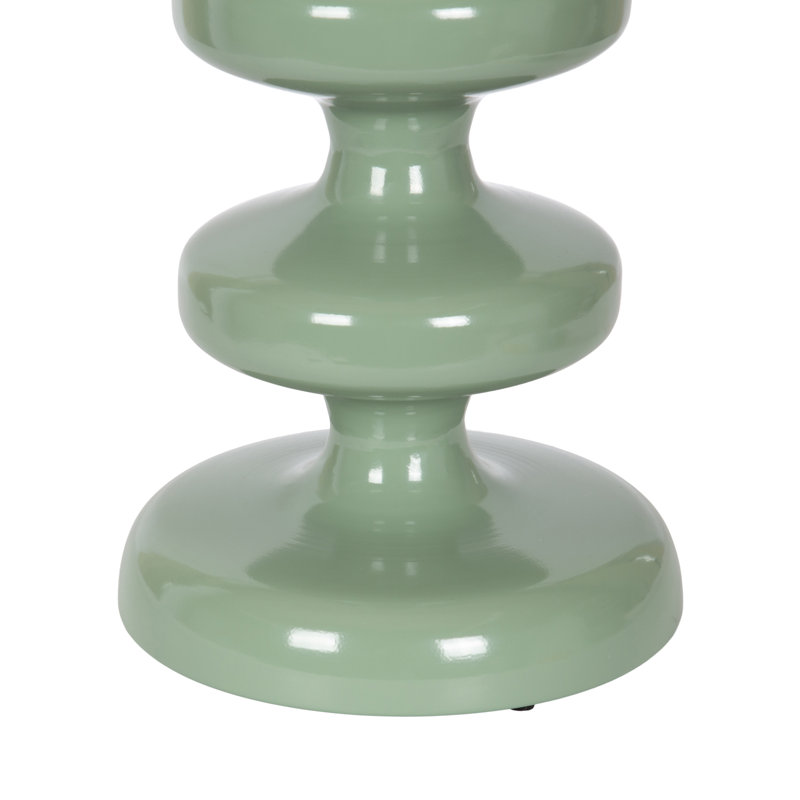Table d'appoint ronde en métal Fondi, Vert