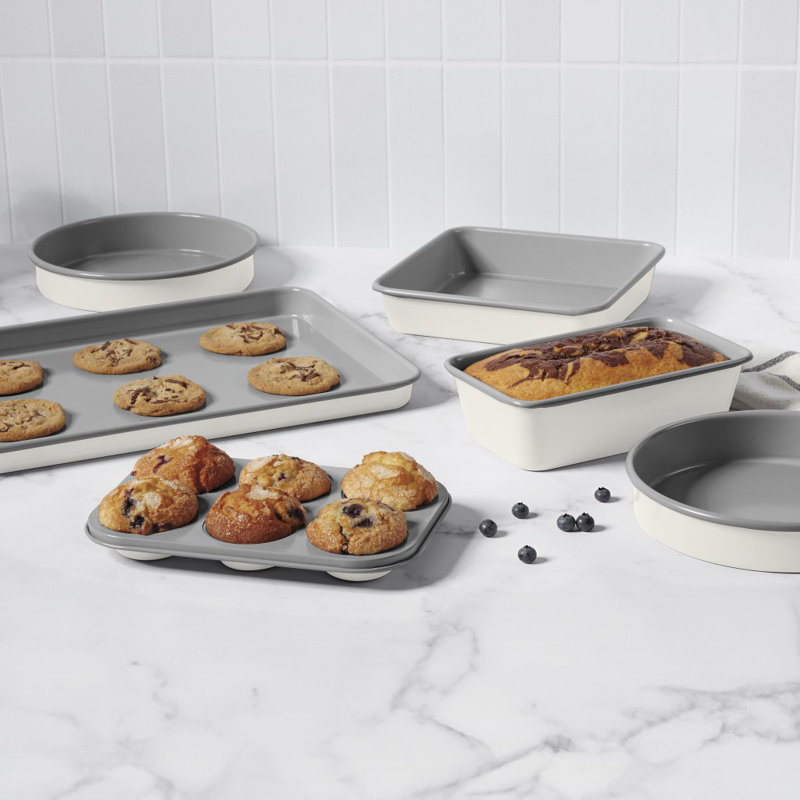 Cuisinart 6 Piece Bakeware Set, Coconut Cream (Wayfair Exclusive)