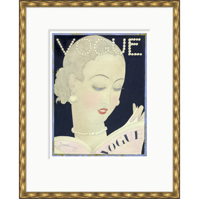 Vogue Cover, Quiet Glamour, Georges Lepape, September 15, 1926 Print by Condé Nast