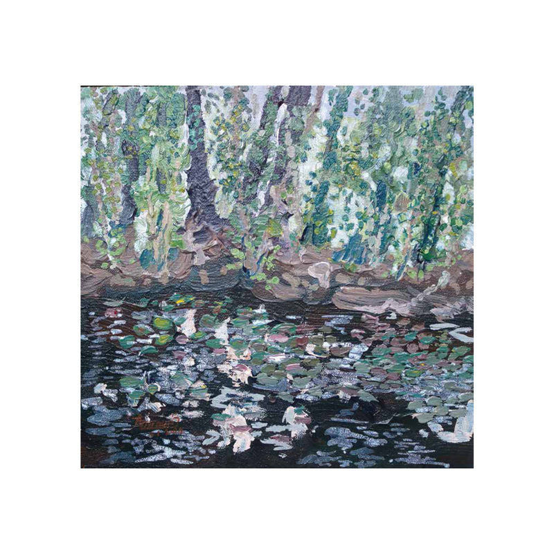 Profondeur du ciel | Acrylique sur toile | Par Jones Jean