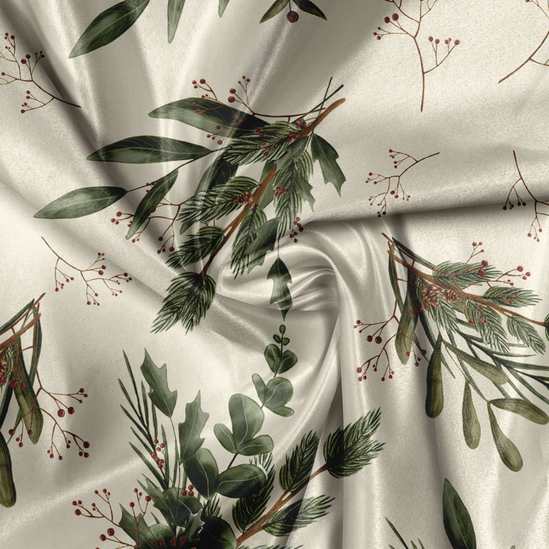 Semi Sheer Curtain Pair