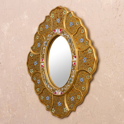 Pardue Glass Flat Wall Mirror