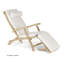 Westminster Teak Outdoor Chaise Lounge
