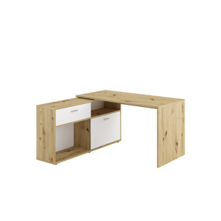 Diego 138Cm W L-Shaped Executive Desk