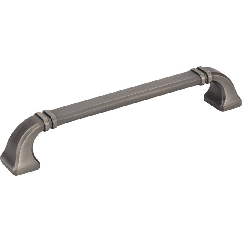 Ella Bar Pull, Brushed Pewter, 6 5/16