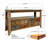 Dodge 55'' Solid Wood Console Table