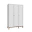 Amerius 3 Door Manufactured Wood Wardrobe