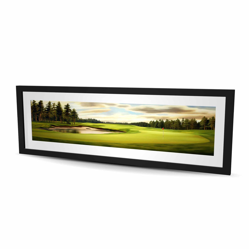 «Nice on Loisirs», reproduction matte encadrée pour la décoration intérieure, H 48 po x l 16 po, Noir