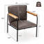 Ensemble de 17 fauteuils d'appoint rembourrés en cuir PU 17 Stories-1457611220
