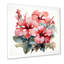 Hibiscus rose tropical, élégance II - art mural hibiscus-1458480450-1458480449