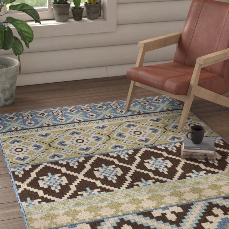 Mcleod Moroccan Indoor / Outdoor Area Rug, Rectangle 122 x 170 cm