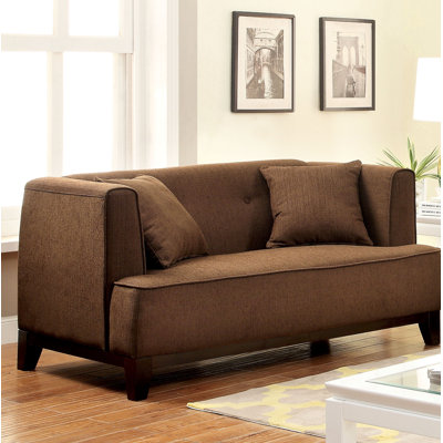 Husman Upholstered 62'' Loveseat