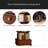 Rotating Bookshelf With Drawer, 360 Display 5 Tier Corner Bookshelf For Small Space, Floor Standing Bookcase Storage Rack, Wood Narrow Organizer For Bedroom, Living Room-1492396408-1488655287