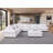 Errett Upholstered 7-Seats Cloud Corner Sectional Sofa-969489342