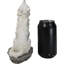 Figurine de toundra hivernale loup blanc albinos