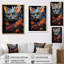 «Pixiebob Pondering Cat Collage II», reproduction sur toile-95893792-95893793