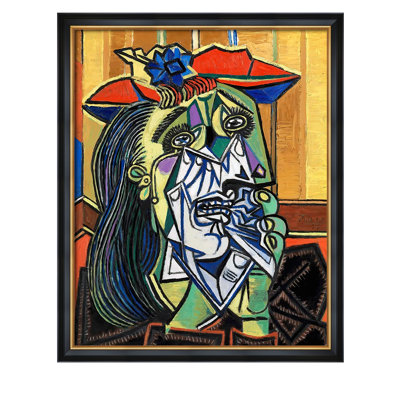The Weeping Women With Handkerchief by Pablo Picasso Art Giclee Prints on Acid Free Cotton Canvas