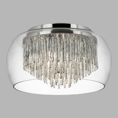 Glass Flush Mount