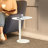 C-Shaped Metal Side Table Couch End Table-1641130439
