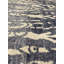 Wool Abstract Area Rug in Gray/White