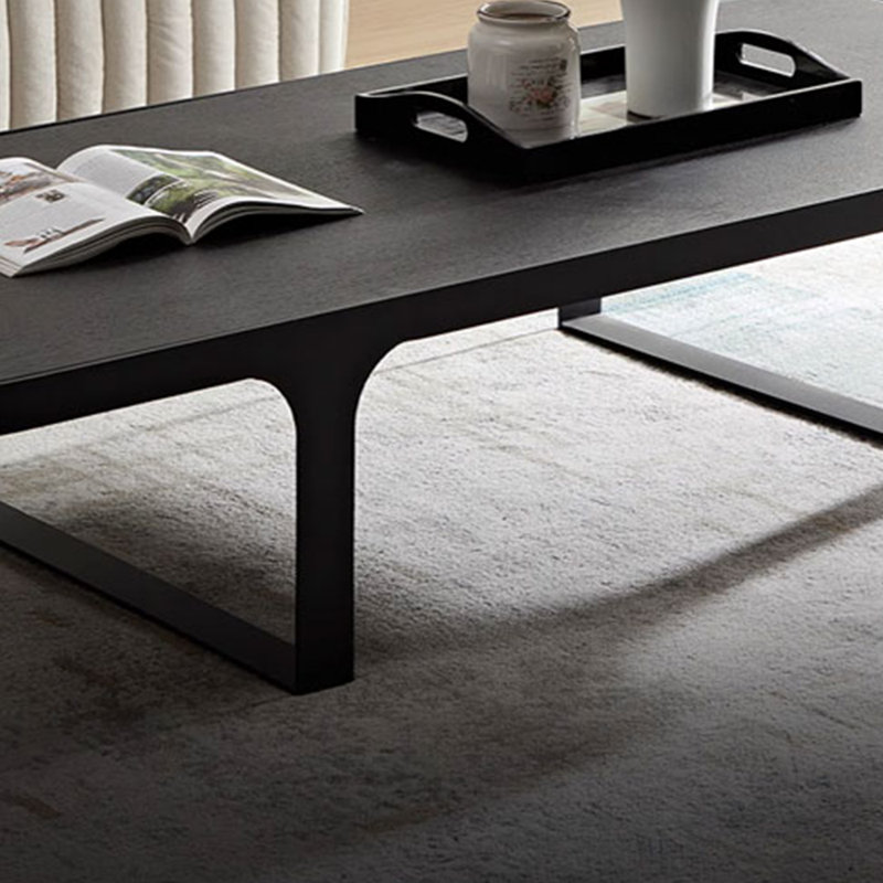 Creative light luxury coffee table, 12.2" H x 55.11" L x 27.95" W
