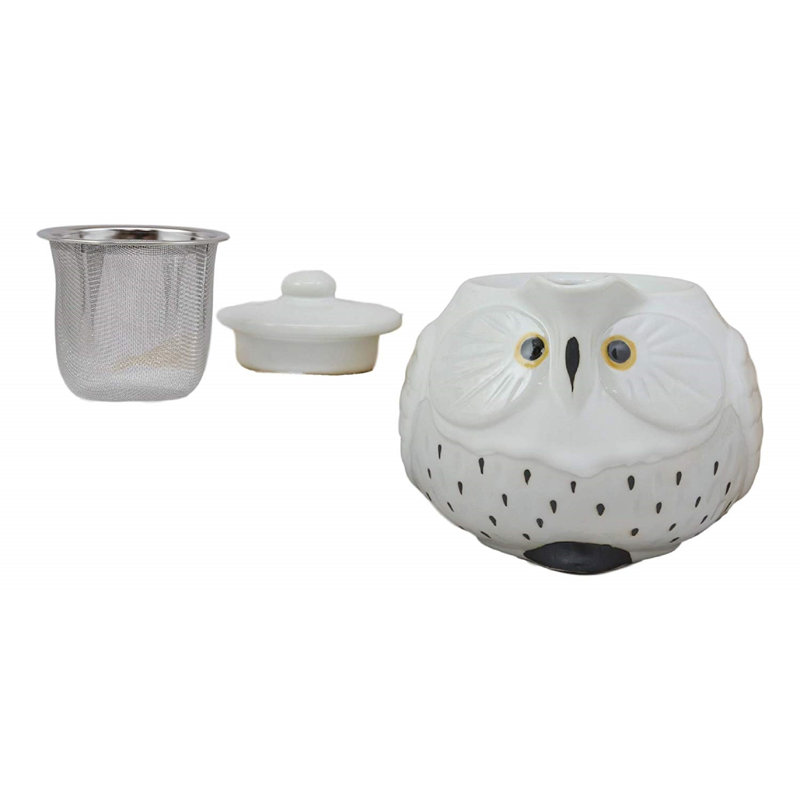 World Menagerie Bregman 16oz. Teapot, White