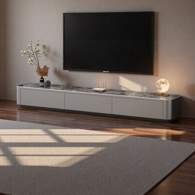 Modern minimalist floor TV cabinet