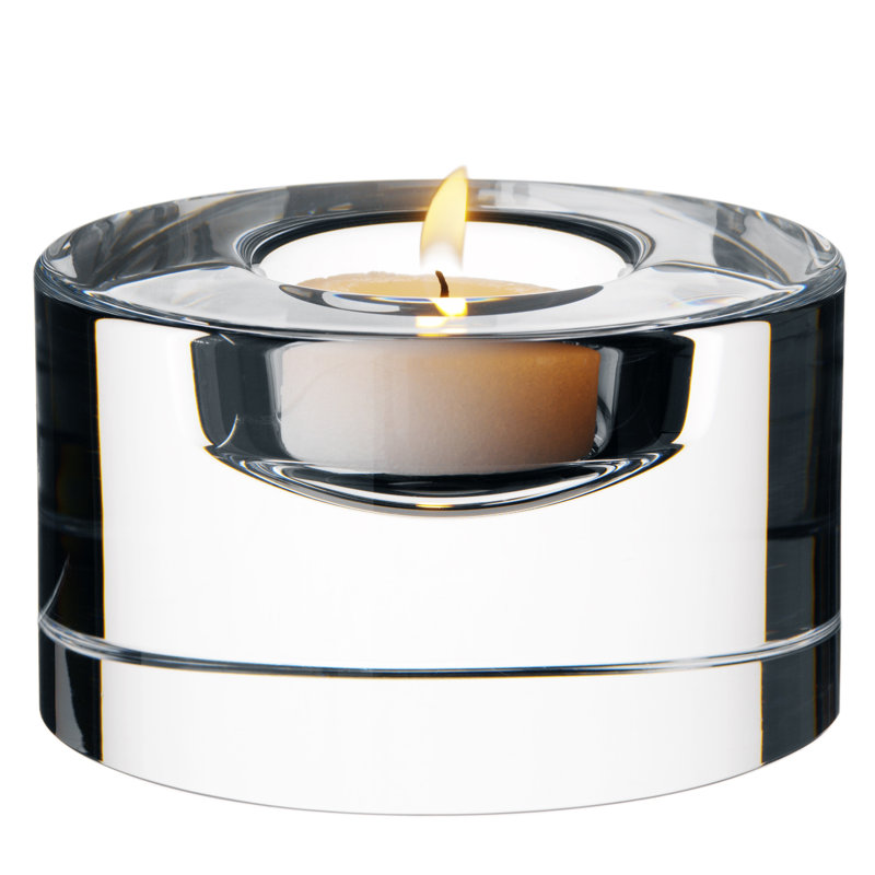 Petit porte-votive en cristal Puck, Moyen