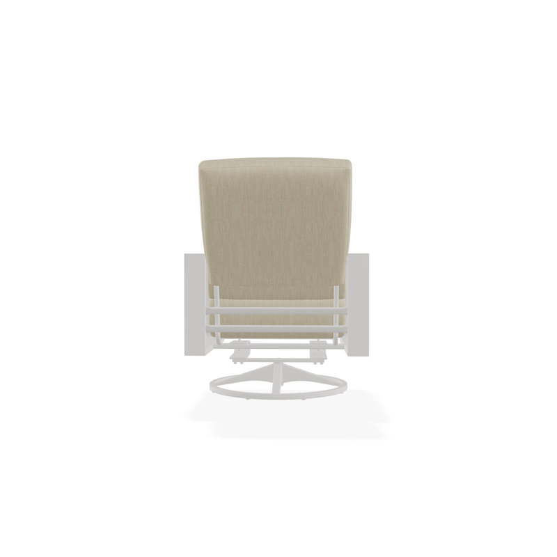 Larssen Outdoor Lounge Chair, Snow, Huskie