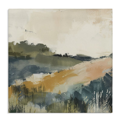 Art mural abstrait sur toile Nature Hills par Irena Orlov