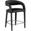 Tabouret de comptoir en simili cuir Arthur-William-73672583