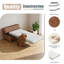 Lit simple escamotable avec repose-pieds et matelas-623902167