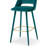 Kyleigh Upholstered Counter Stool with Metal Frame