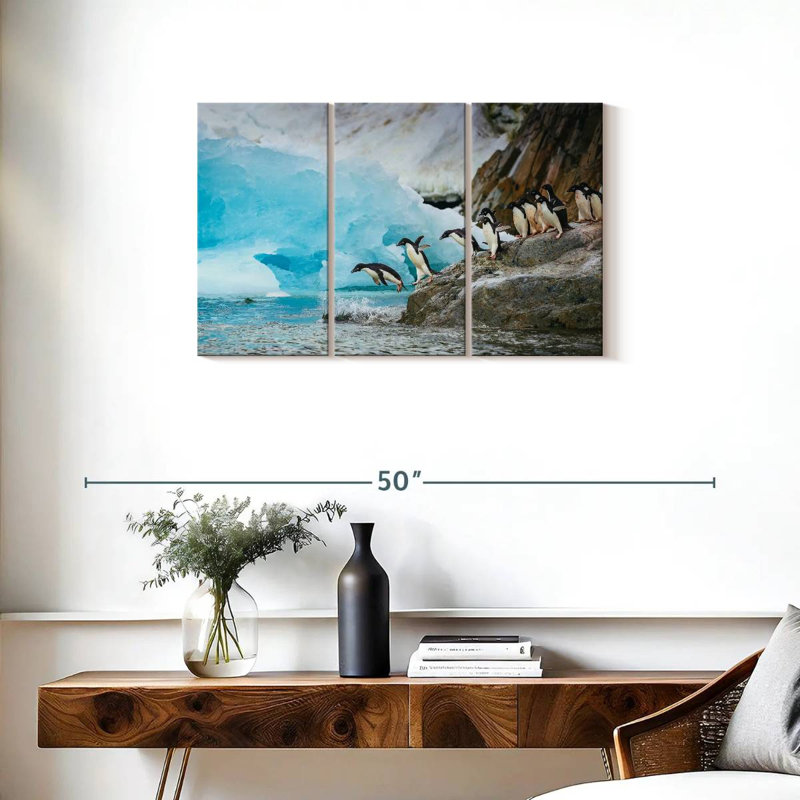 Manchots de plongeon Brampt, H 20 po x l 33 po