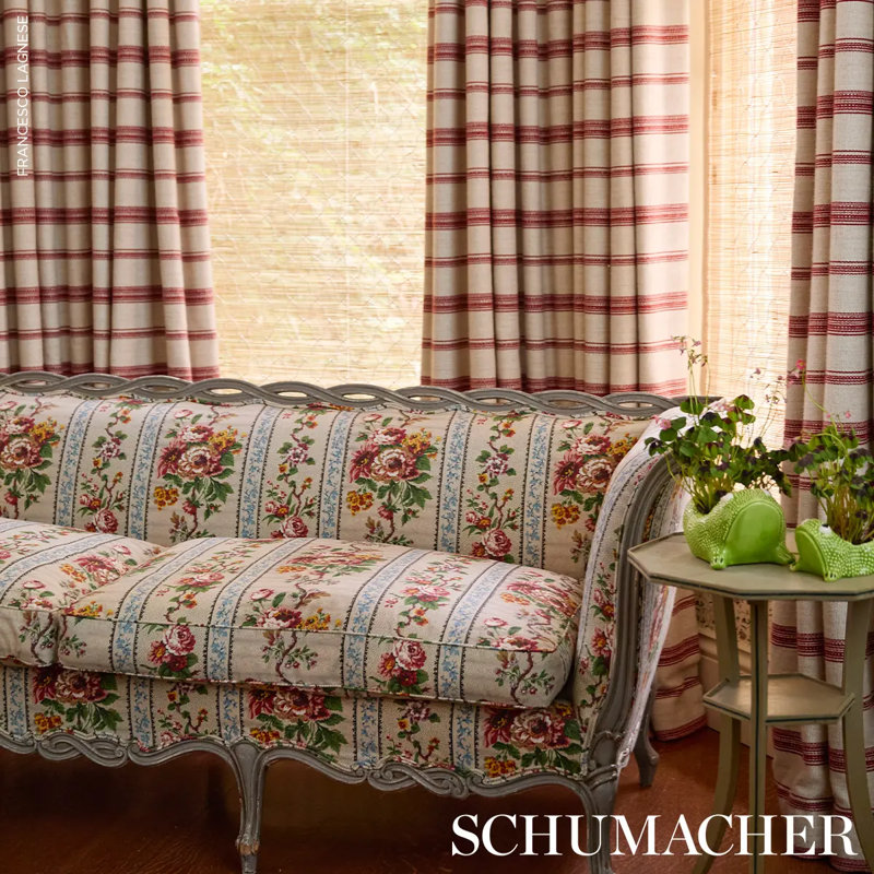 Schumacher X Rita Konig Elizabeth Chintz Fabric