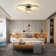 Alayaa 4 Rings Dimmable LED Flush Mount