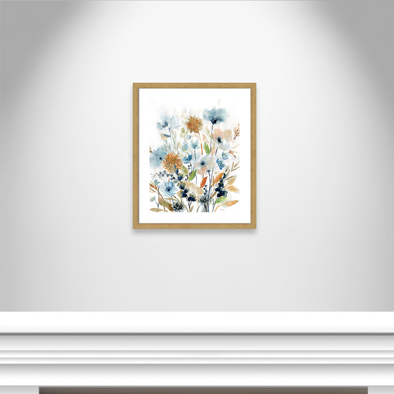 «Murphree Holland Spring Mix II», reproduction de peinture à l'aquarelle encadrée
