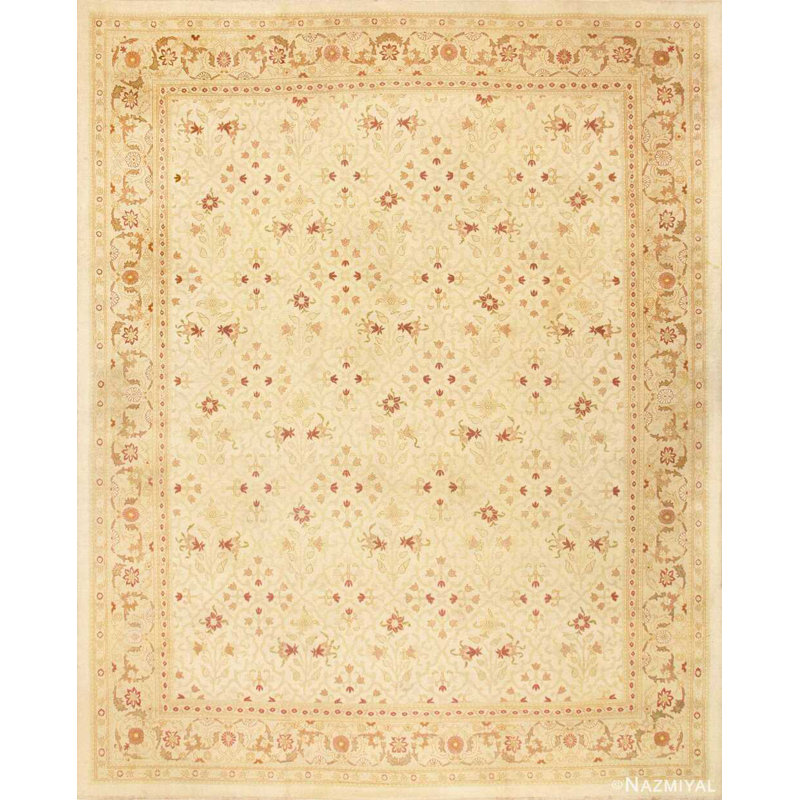 One-of-a-Kind Rectangle 13'7" X 17' Hand Knotted Area Rug