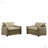 Deep Seated Sofa Set With Two Single Deep Seat Sofa Suitable For Living Room-543930056