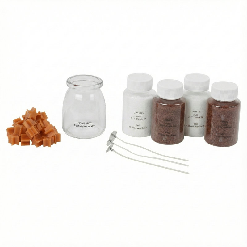 Wax Melt with Glass Holder, Gingerbread Man