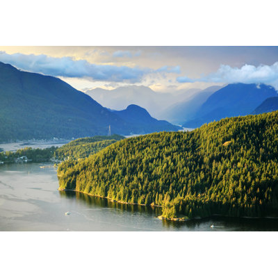 Galey Belcarra Park And Burrard Inlet by Jamesvancouver - Wrapped Canvas Print