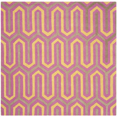 Deedgra Hand Tufted Wool Geometric Rug