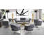 Fauteuil de 29,1 po en velours Noho