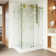 Winslow 48" W x 36" D x 80" H Sliding Frameless Shower Enclosure with 3/8  Clear Glass&Base