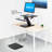 Mount-It! Active Essentials Ergonomic Office Bundle, Standing Desk Converter & Soft Anti-Fatigue Mat