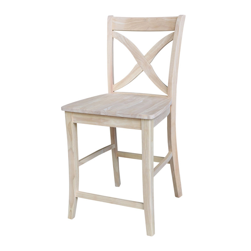 Tabouret Ludivine, Non fini, Tabouret de comptoir (siège d'une hauteur de 24 p