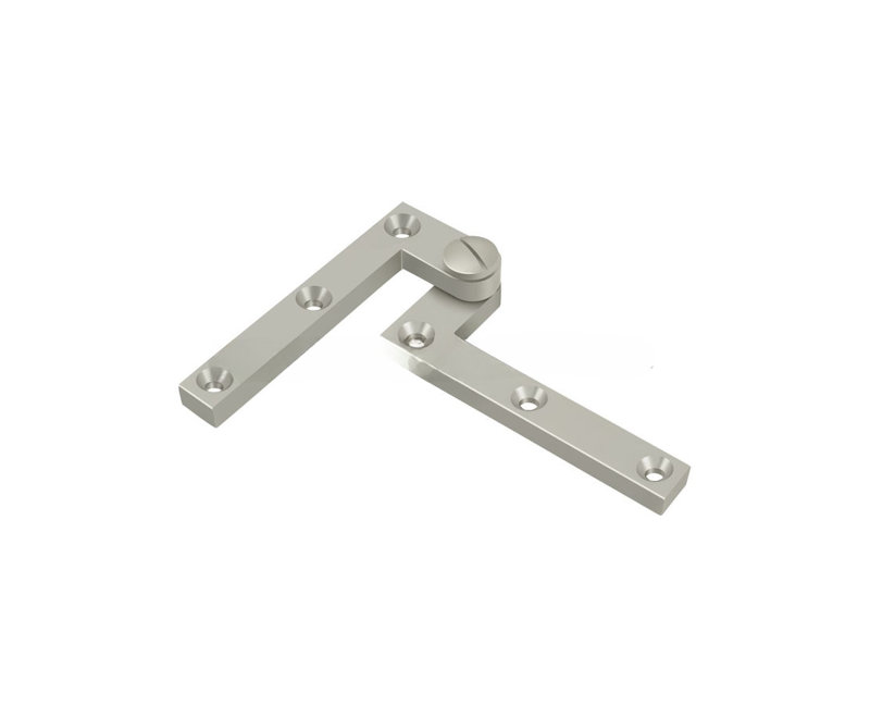 Butt Bearing Hinge, Brushed Nickel
