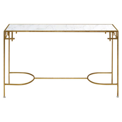 Barcelona 60'' Glass Top Console Table